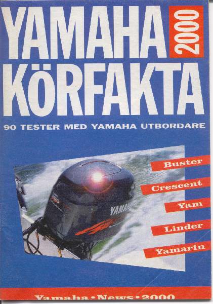YAMAHA krfakta kataloger!